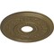 Ekena Millwork Genevieve Ceiling Medallion (Canopies up to 3 1/2"), 16 1/8"OD x 3 1/2"ID x 7/8"P, Mississippi Mud CM16GNMMF - alternate 3